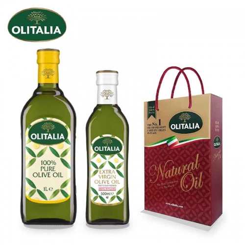 奧利塔特級橄欖油500ml+純橄欖油1000ml